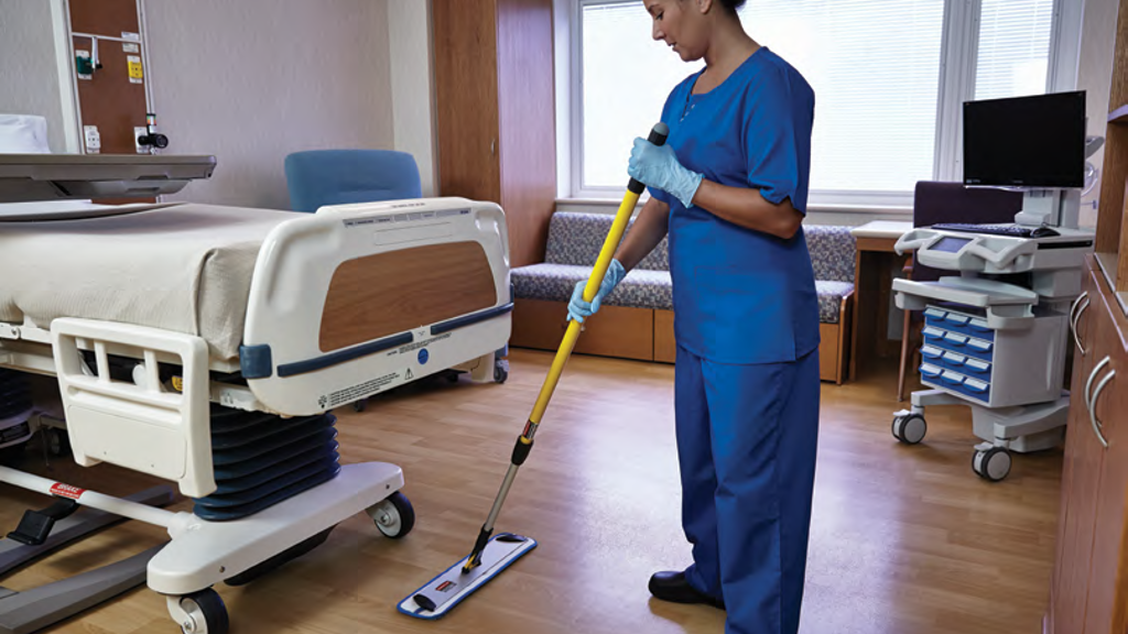 Hospital Lady Cleaner