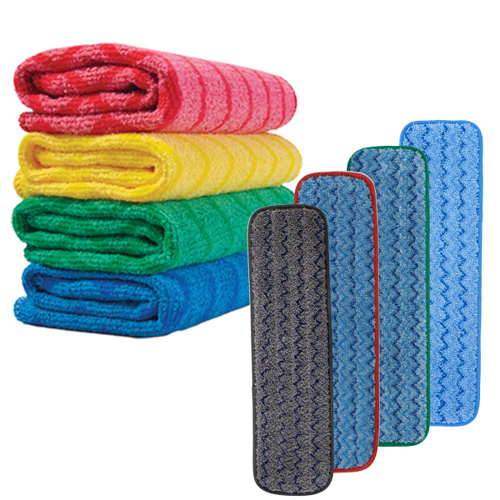 Rubbermaid Hygen Microfibre Cloths and Mops